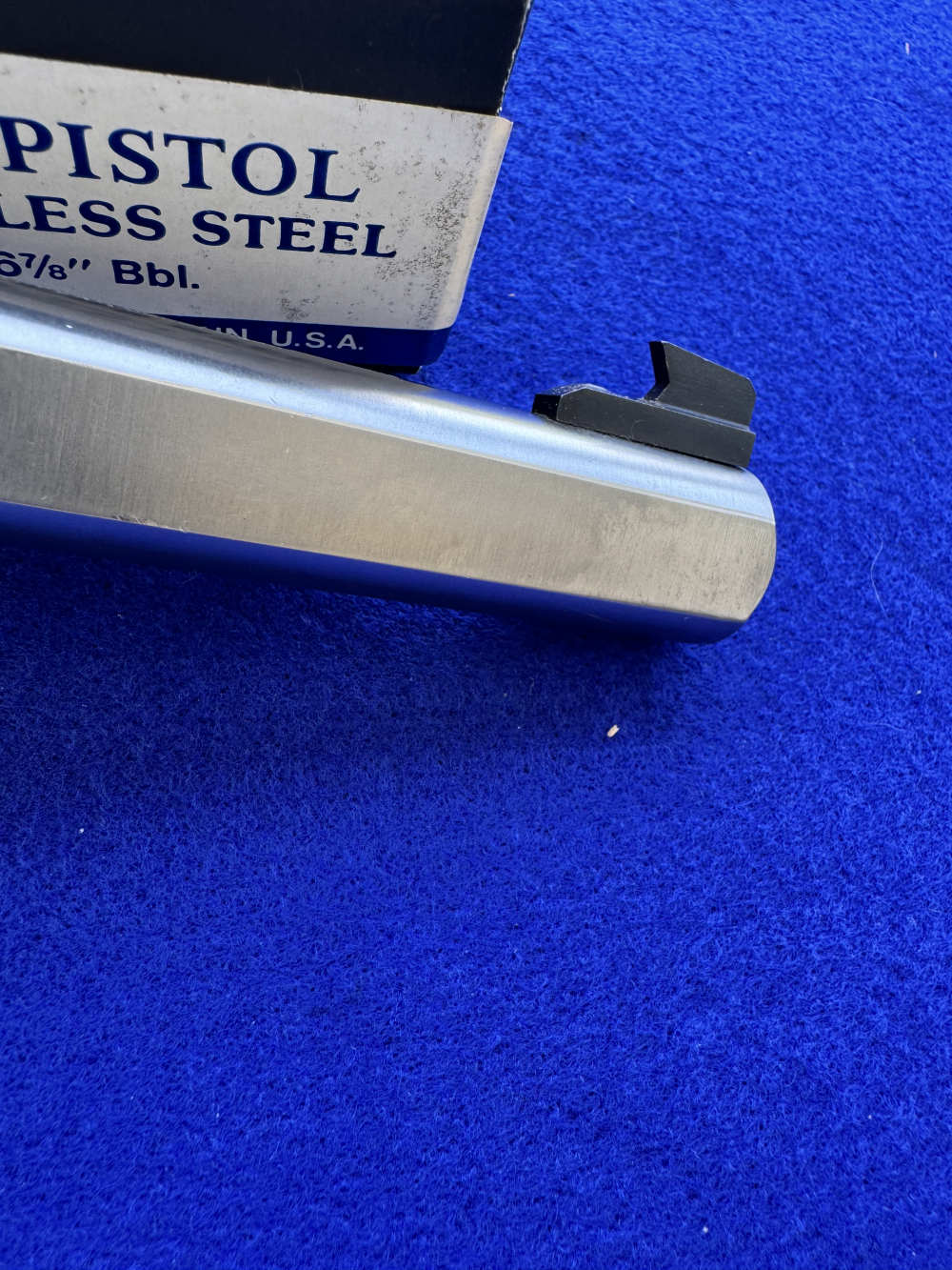 LNIB 1992 Ruger Mk II Competition Target Model Stainless Scope Rings-img-15