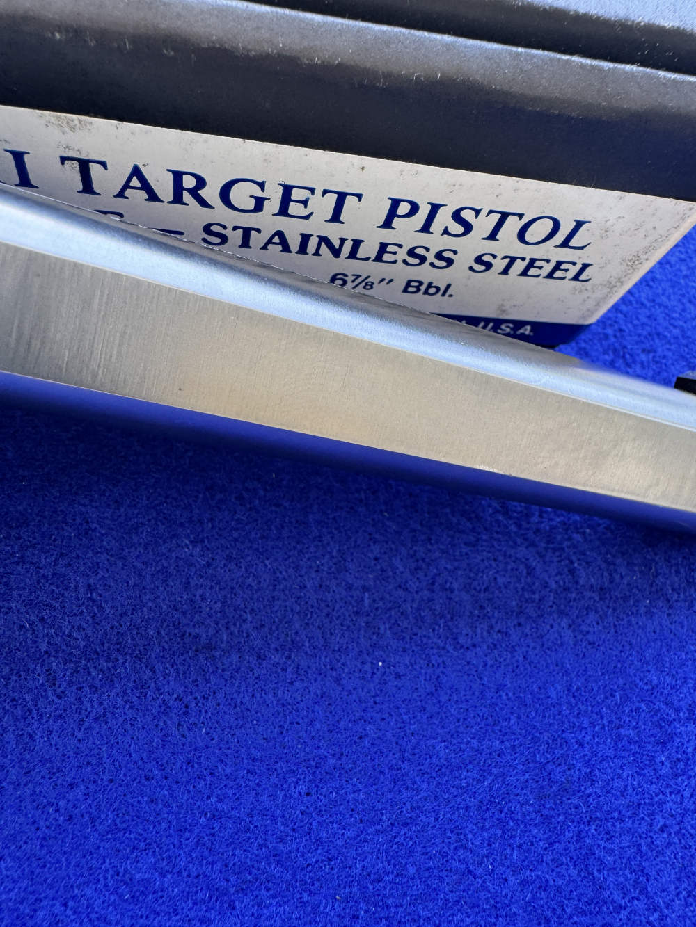LNIB 1992 Ruger Mk II Competition Target Model Stainless Scope Rings-img-14