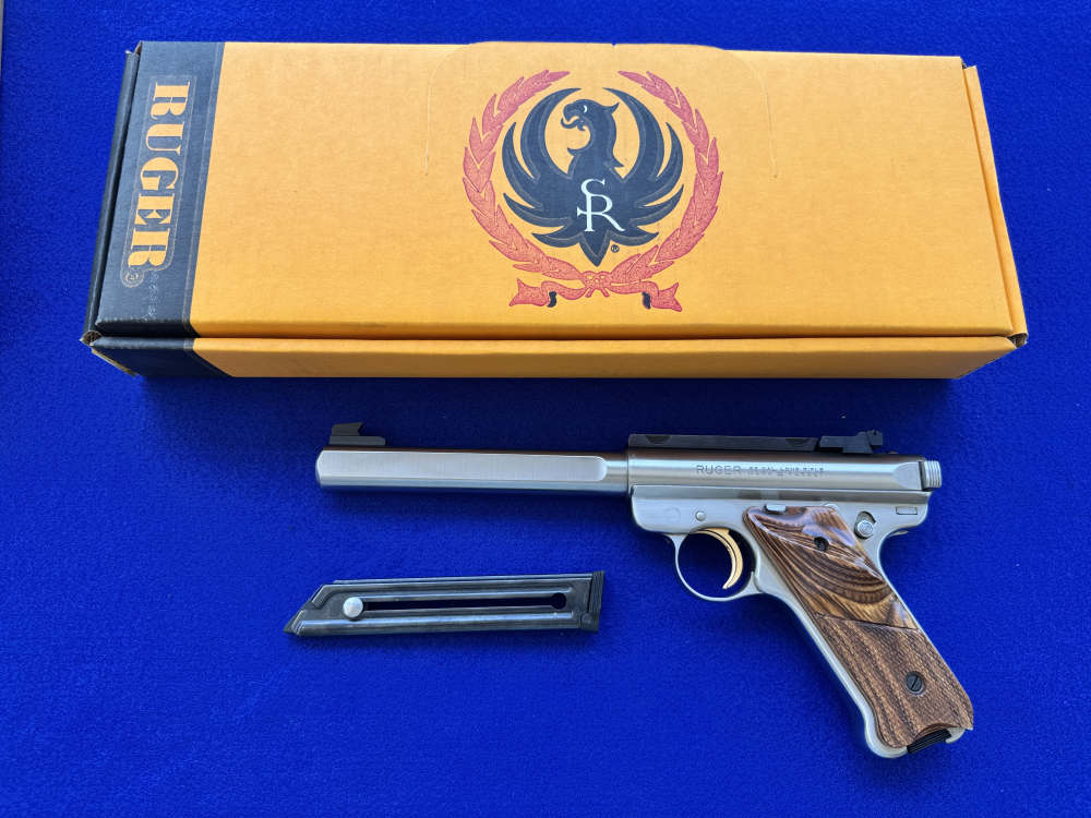 LNIB 1992 Ruger Mk II Competition Target Model Stainless Scope Rings-img-36
