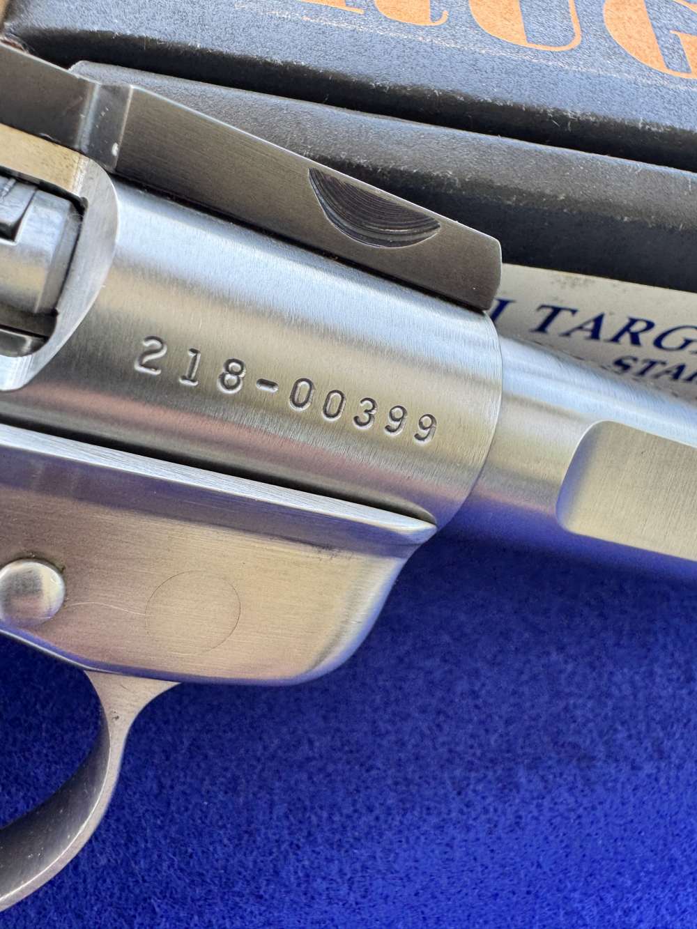 LNIB 1992 Ruger Mk II Competition Target Model Stainless Scope Rings-img-13