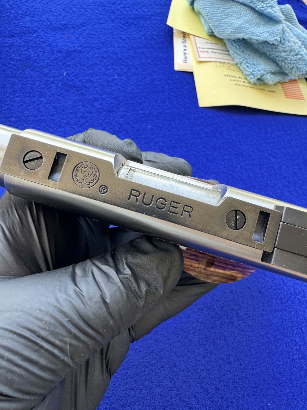 LNIB 1992 Ruger Mk II Competition Target Model Stainless Scope Rings-img-24