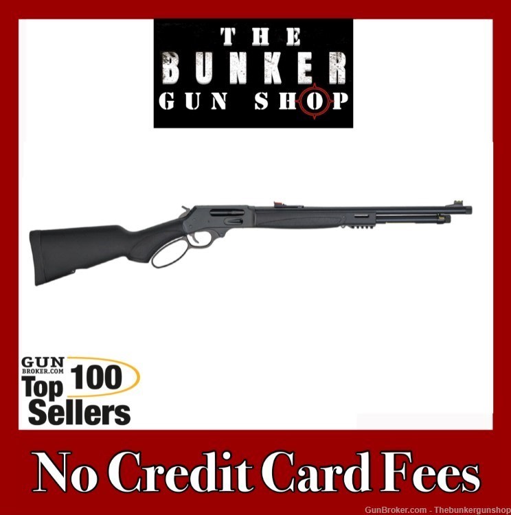 NEW! HENRY H010X LEVER ACTION XMOD 45-70 BL/SYN-img-0
