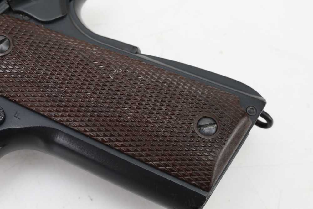 Ithaca 1911A1 .45 ACP 5" U.S. Property 1944 WW2 C&R RARE with NO RESERVE!-img-14