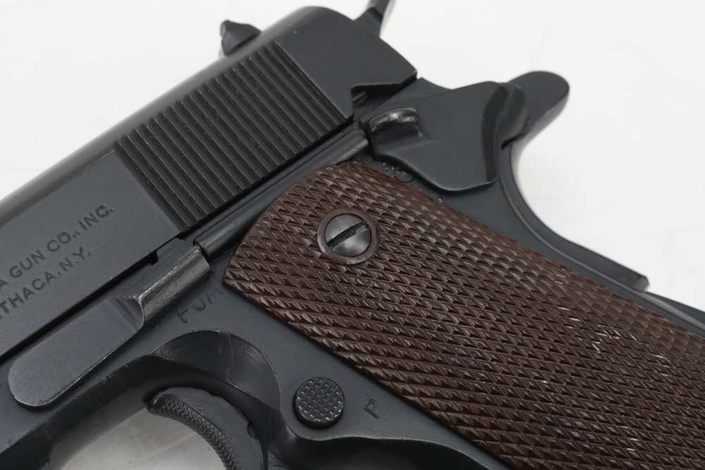 Ithaca 1911A1 .45 ACP 5" U.S. Property 1944 WW2 C&R RARE with NO RESERVE!-img-12