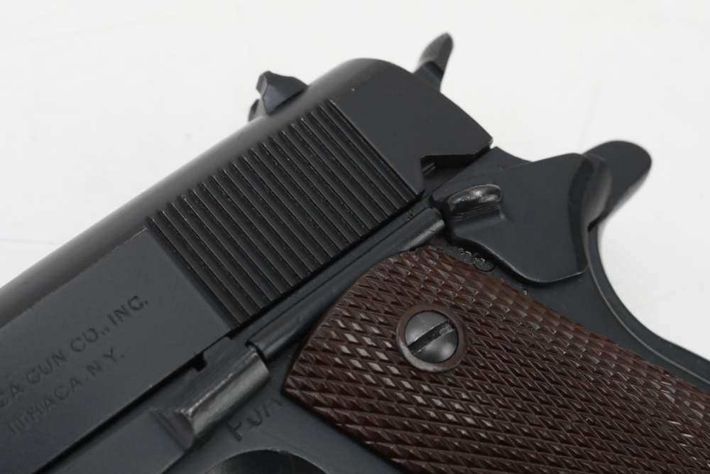 Ithaca 1911A1 .45 ACP 5" U.S. Property 1944 WW2 C&R RARE with NO RESERVE!-img-9