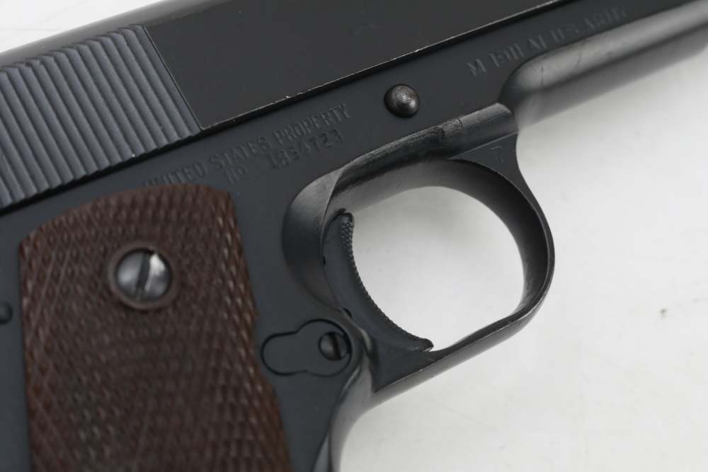 Ithaca 1911A1 .45 ACP 5" U.S. Property 1944 WW2 C&R RARE with NO RESERVE!-img-30