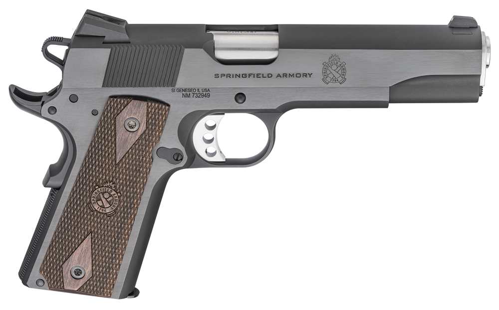 SPRINGFIELD GARRISON 9mm 1911 Handgun Match Barrel Low Profile 3-Dot Sights-img-1