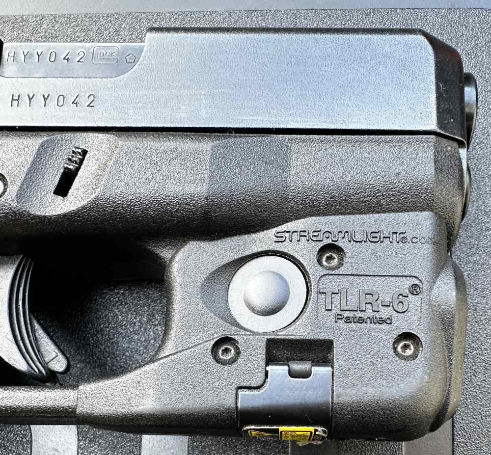Glock 27 Gen 3 .40 S&W, Streamlight TLR-6 Light & Laser, Holster-img-16