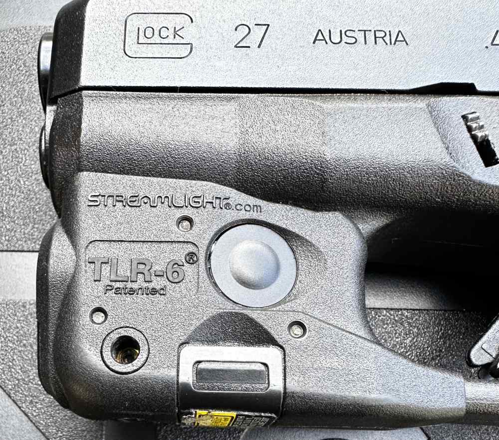 Glock 27 Gen 3 .40 S&W, Streamlight TLR-6 Light & Laser, Holster-img-7