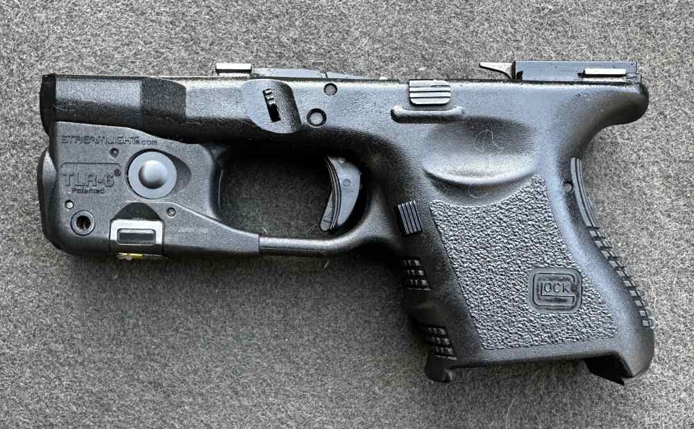 Glock 27 Gen 3 .40 S&W, Streamlight TLR-6 Light & Laser, Holster-img-25