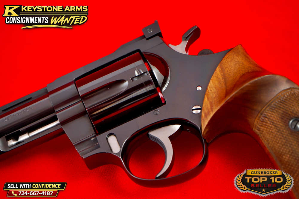 Extremely Rare Original German 1971 Ratzeburg Korth Sport 6" .357 Magnum-img-4
