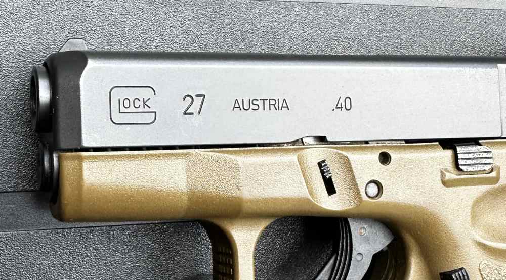Glock 27 Gen 3 .40 S&W, Flat Dark Earth, Discontinued-img-5