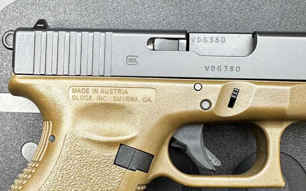 Glock 27 Gen 3 .40 S&W, Flat Dark Earth, Discontinued-img-9