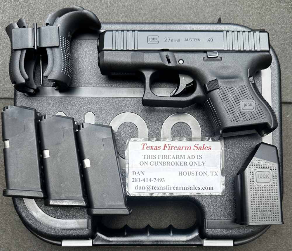 Glock 27 Gen 5 .40 S&W, Discontinued-img-0