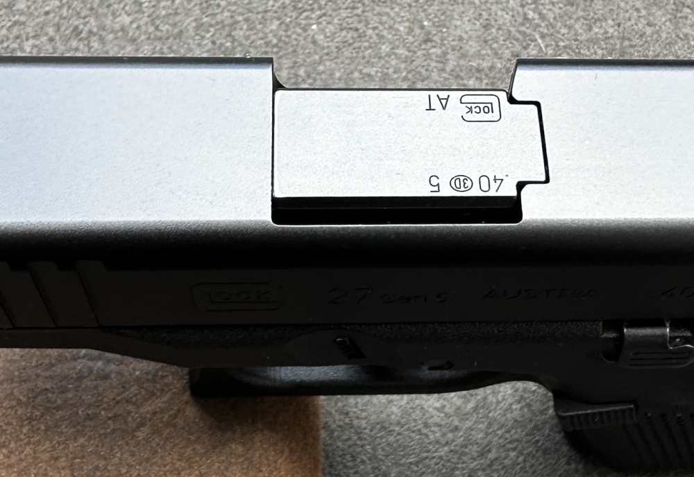 Glock 27 Gen 5 .40 S&W, Discontinued-img-15
