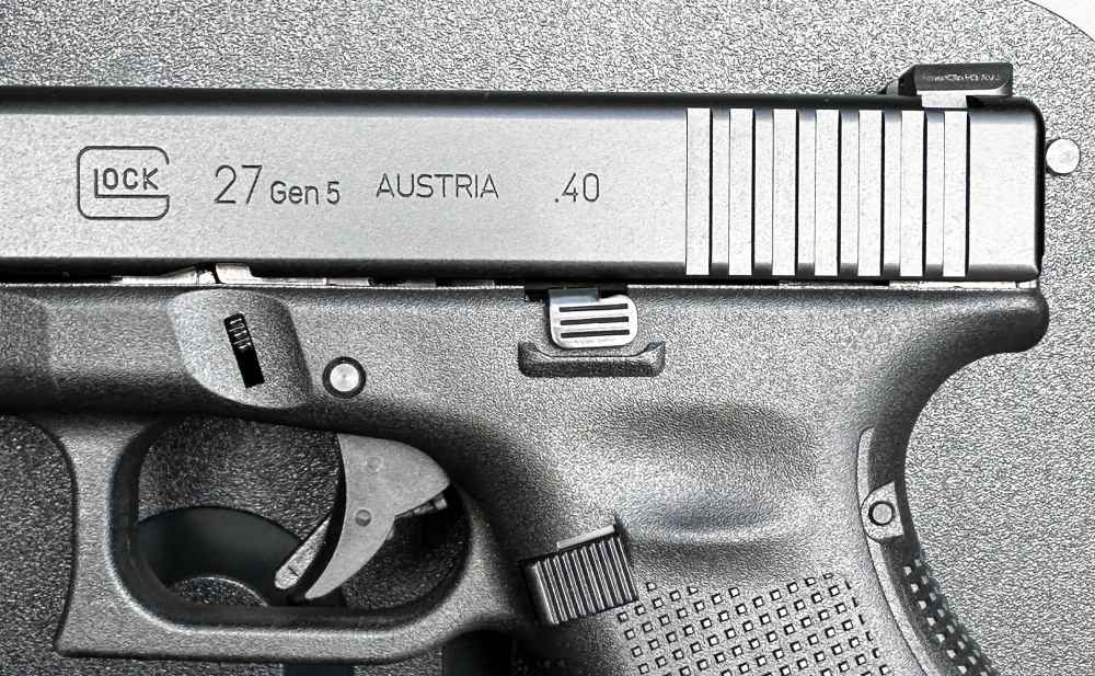 Glock 27 Gen 5 .40 S&W, Discontinued-img-2