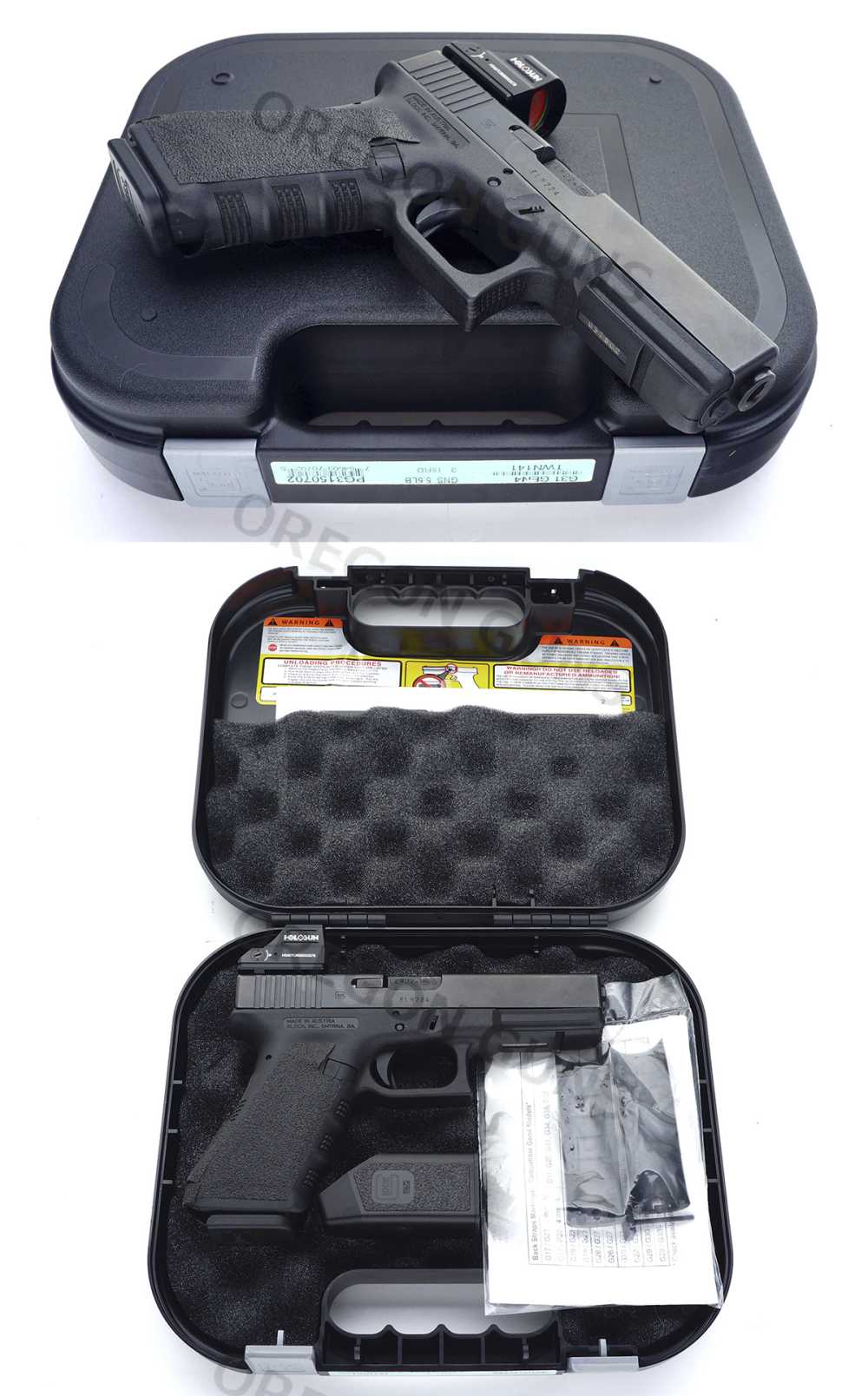 GLOCK 31 GEN 4 .357 SIG PISTOL HOLOSUN RED-DOT REFLEX OPTIC LNIB-img-4