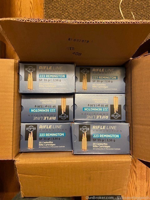 1000 Round Case of PPU .223-img-1