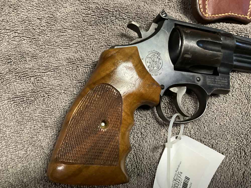 Smith And Wesson model 28 “Highway Patrol” .357 mag W/Holtser-img-2