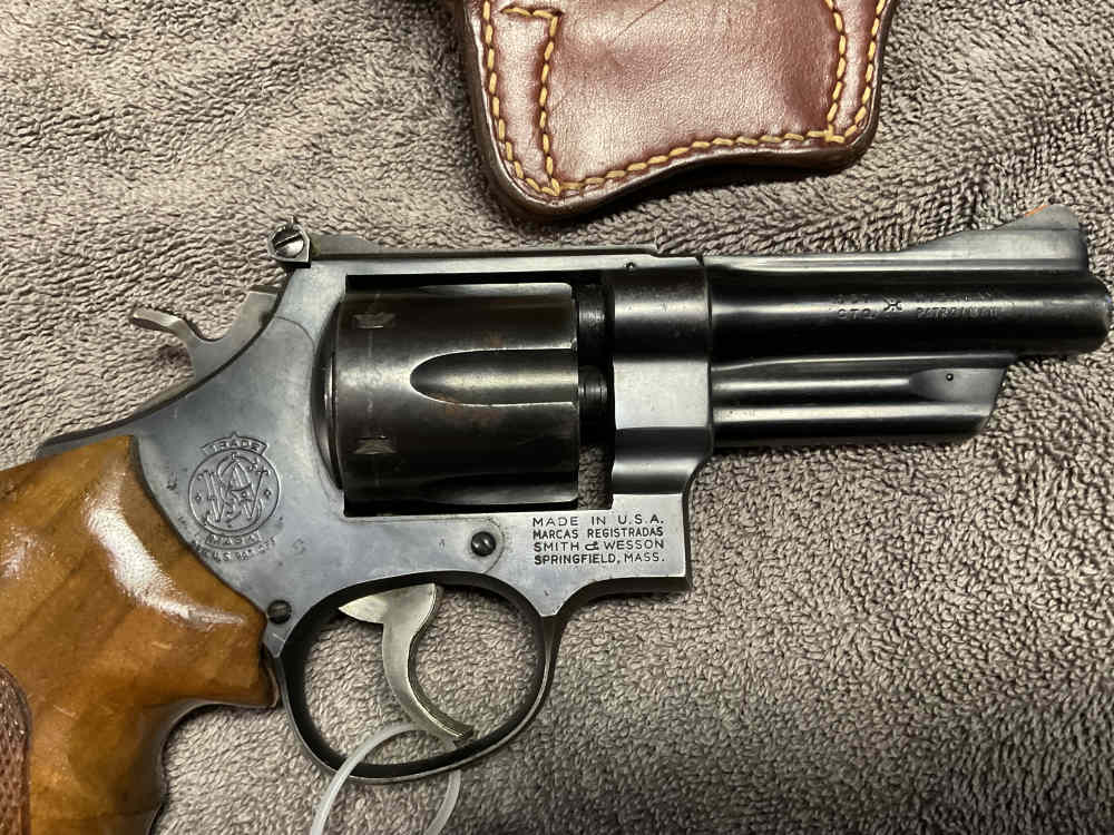 Smith And Wesson model 28 “Highway Patrol” .357 mag W/Holtser-img-3