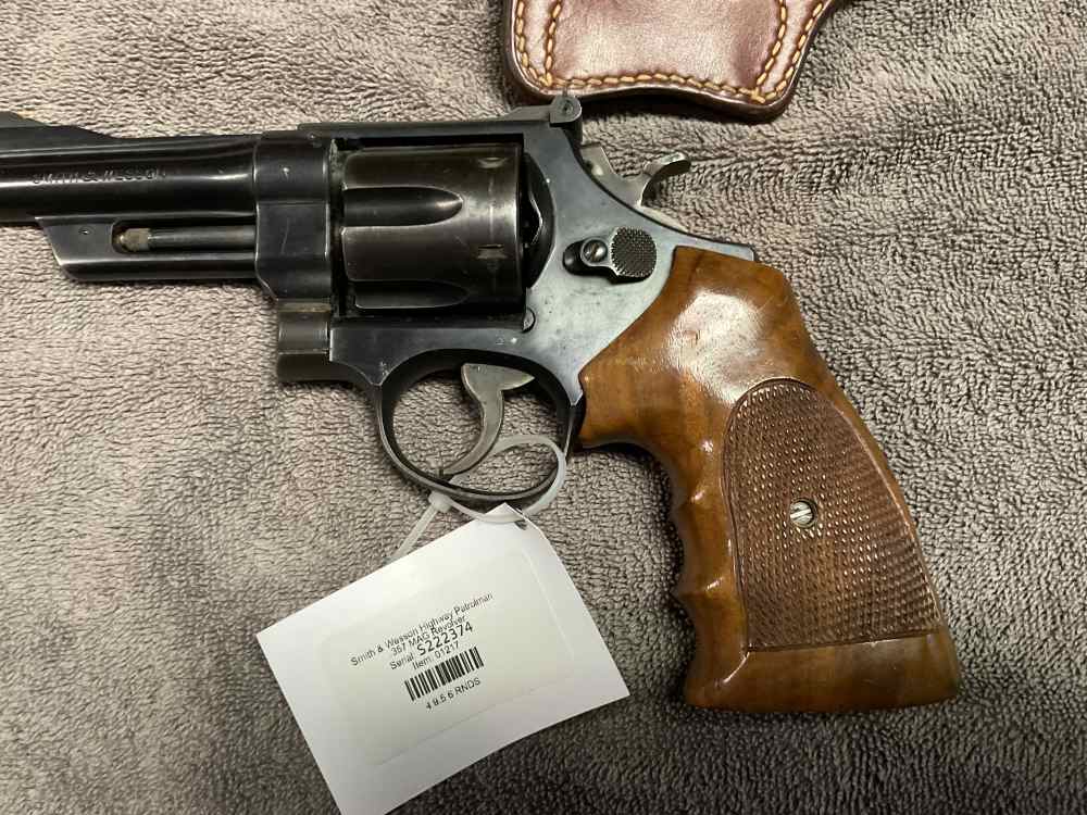 Smith And Wesson model 28 “Highway Patrol” .357 mag W/Holtser-img-5