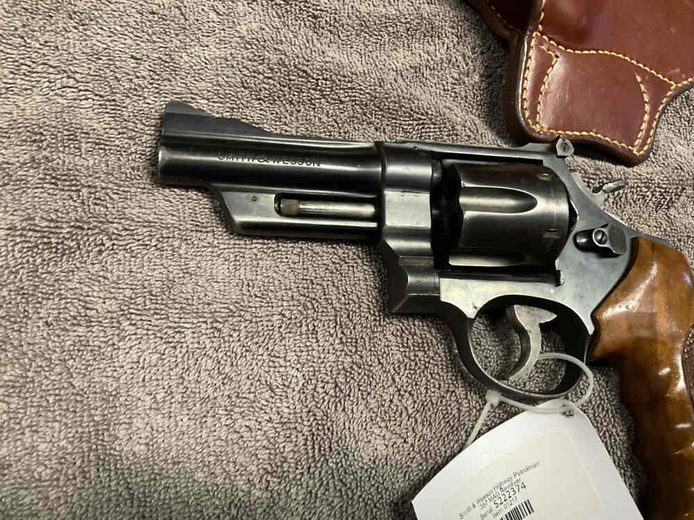 Smith And Wesson model 28 “Highway Patrol” .357 mag W/Holtser-img-6