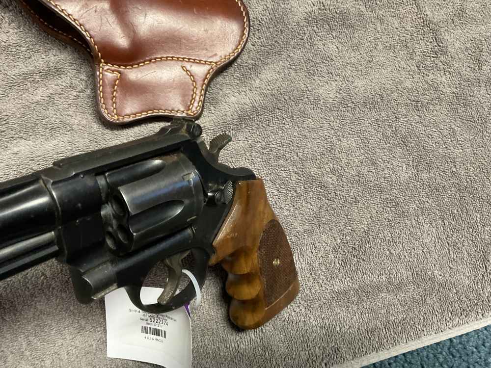 Smith And Wesson model 28 “Highway Patrol” .357 mag W/Holtser-img-9