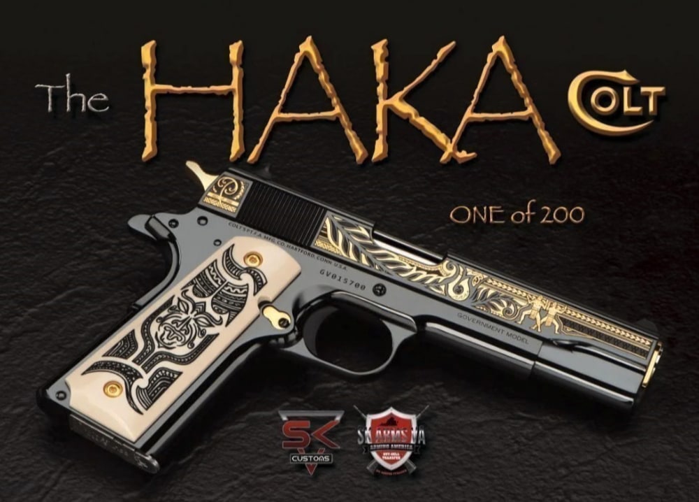COLT 1911 .38 SUPER, HAKA & MANA SET OF 4 PISTOLS, MATCHING ALL #69-img-5