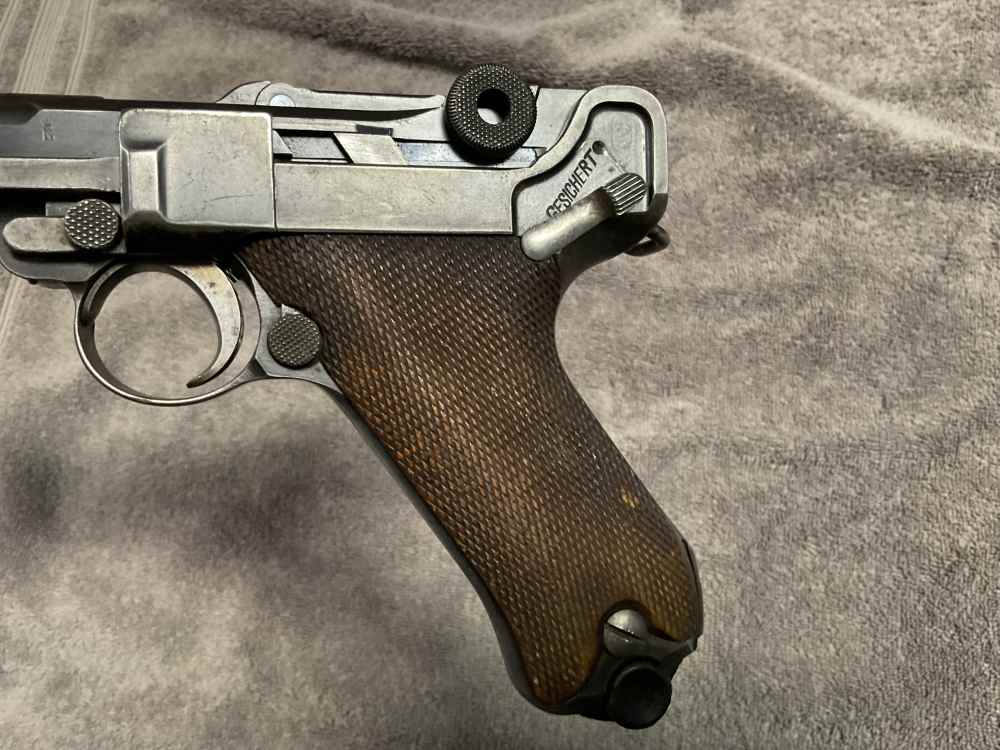  Luger P08 30 Luger Semi Auto made by DWM, -img-4