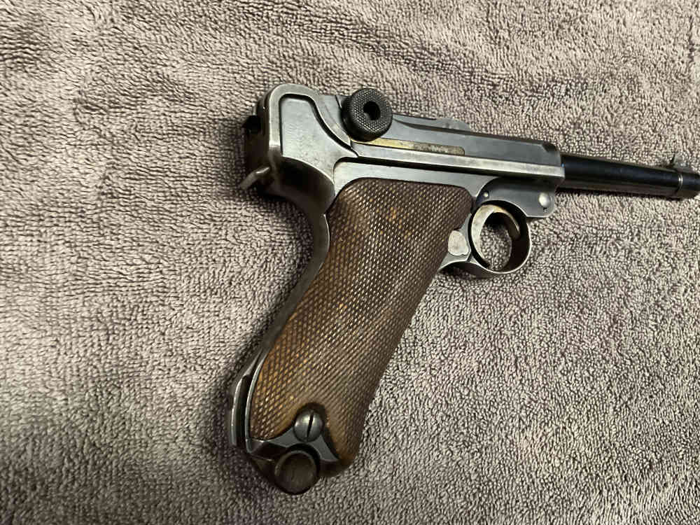  Luger P08 30 Luger Semi Auto made by DWM, -img-1