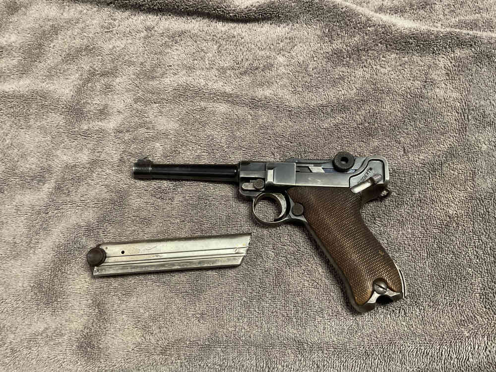  Luger P08 30 Luger Semi Auto made by DWM, -img-9