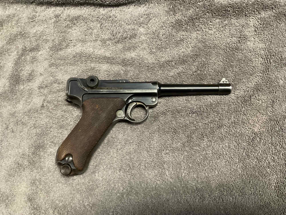  Luger P08 30 Luger Semi Auto made by DWM, -img-0