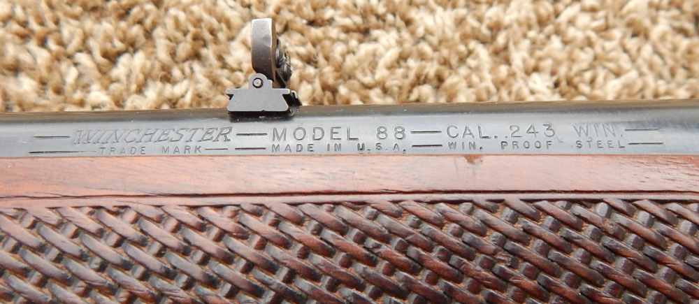 Winchester Model 88 lever action rifle - .243 Win. - 1967-img-35