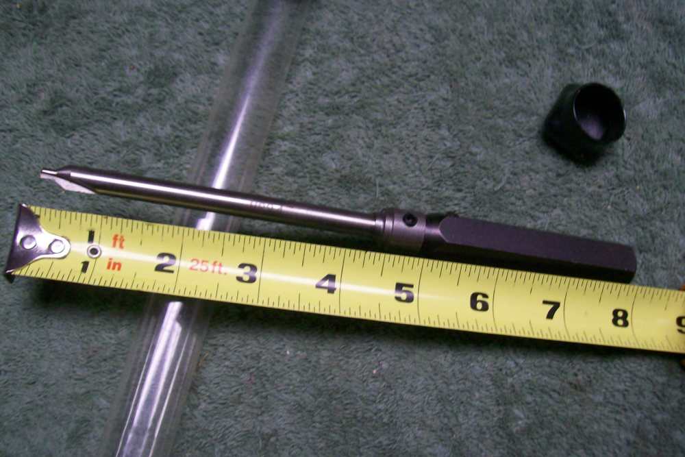 High Speed Steel HSS4 Reamer & Handle  Shaft Diameter .315 inches Steel-img-2