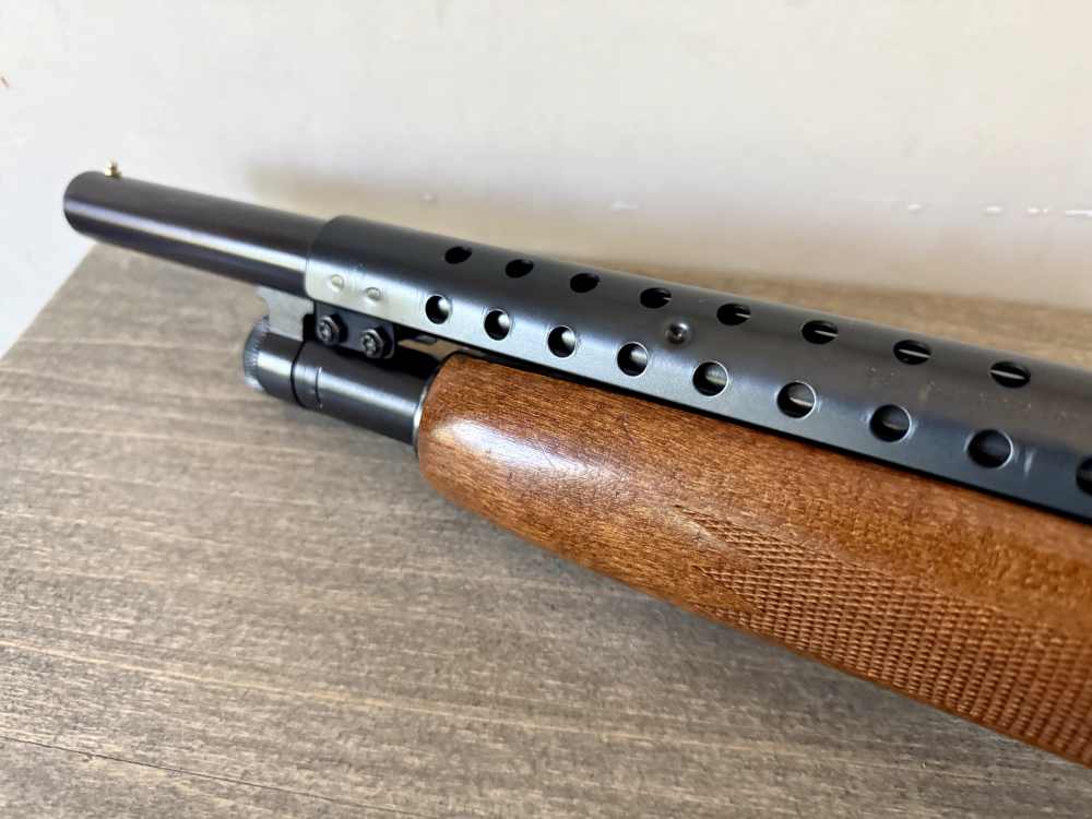 MOSSBERG 500 500A 18.5” HEAT SHIELD BARREL CHECKERED WOOD FURNITURE 12 GA-img-9