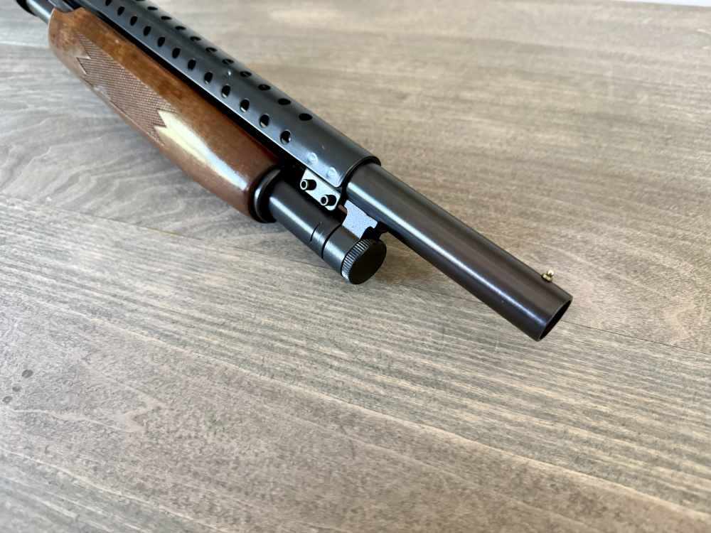 MOSSBERG 500 500A 18.5” HEAT SHIELD BARREL CHECKERED WOOD FURNITURE 12 GA-img-7