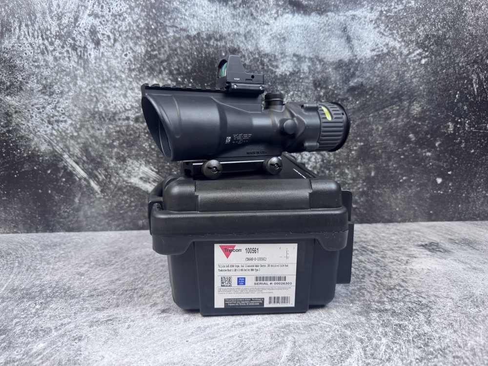 Trijicon ACOG® 6x48 BAC Riflescope w/ Trijicon RMR® - .308 BDC Discontinued-img-0