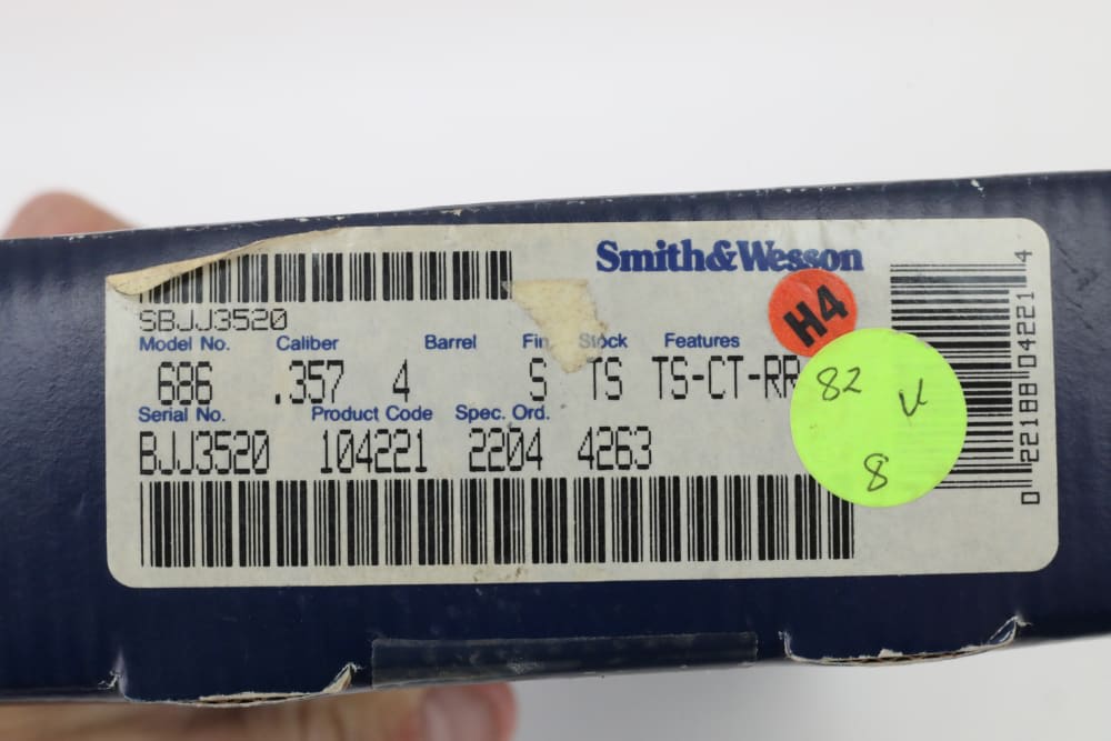 Smith and Wesson S&W 686-3 .357 Mag 4" NICE! 1991-1992 with NO RESERVE!-img-48
