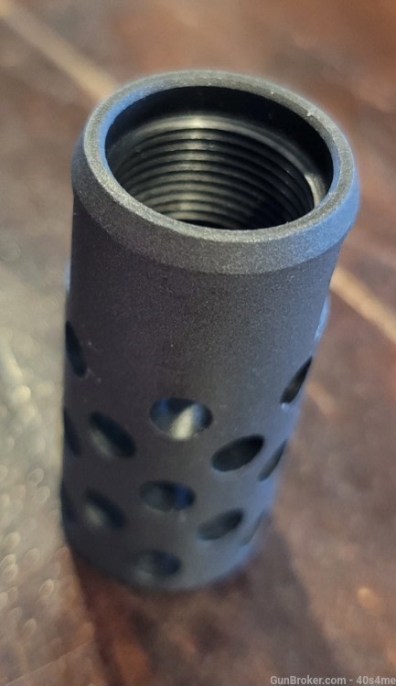 30 Cal muzzle brake 5/8-24 grey ceracote Ruger American Gen2-img-3