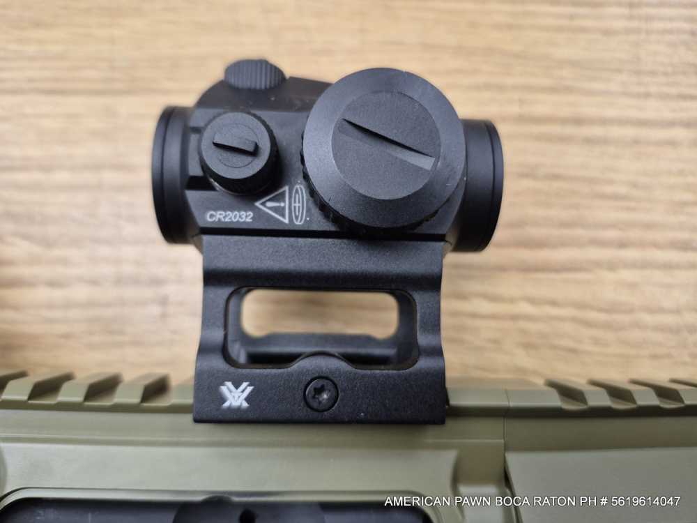 MAXIM DEFENSE MD-15 5.56 GREEN, VORTEX RED DOT, FLUTED BARREL 16", trigger-img-20