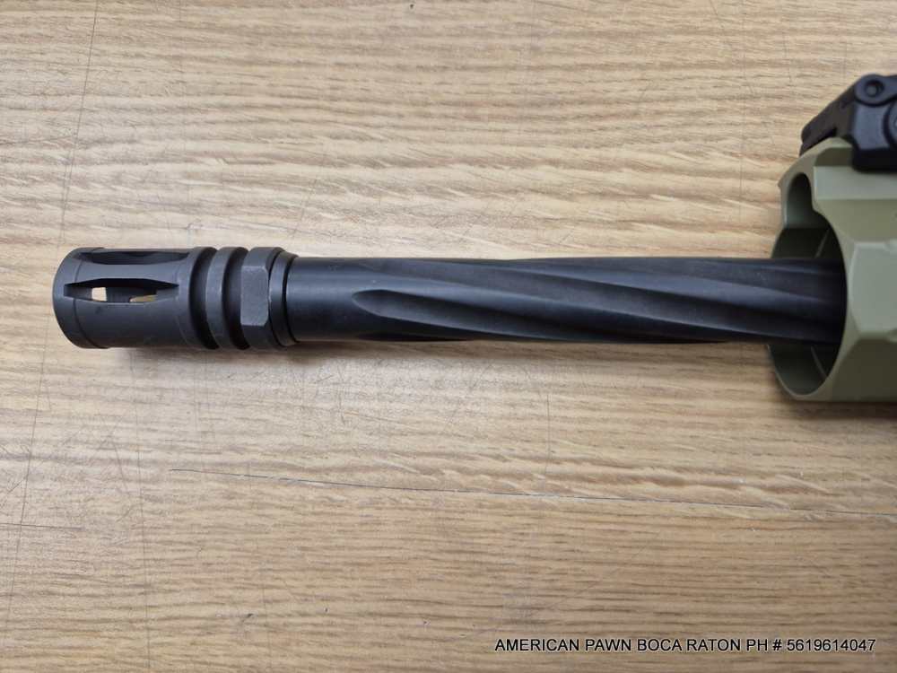 MAXIM DEFENSE MD-15 5.56 GREEN, VORTEX RED DOT, FLUTED BARREL 16", trigger-img-14