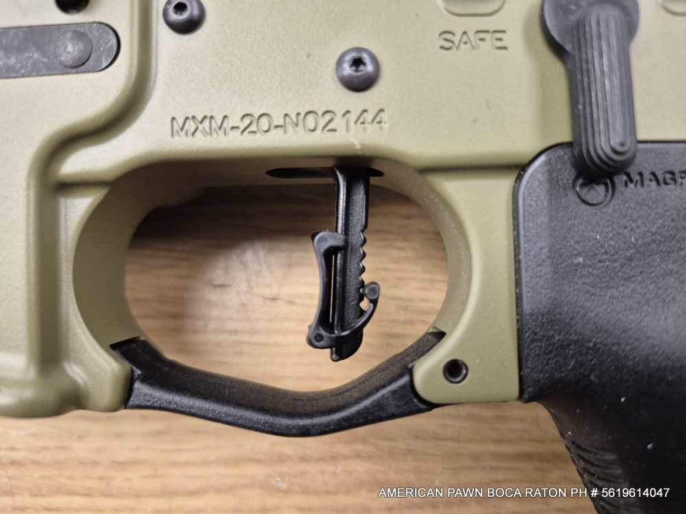 MAXIM DEFENSE MD-15 5.56 GREEN, VORTEX RED DOT, FLUTED BARREL 16", trigger-img-11