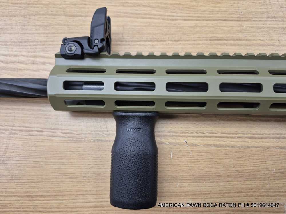 MAXIM DEFENSE MD-15 5.56 GREEN, VORTEX RED DOT, FLUTED BARREL 16", trigger-img-13