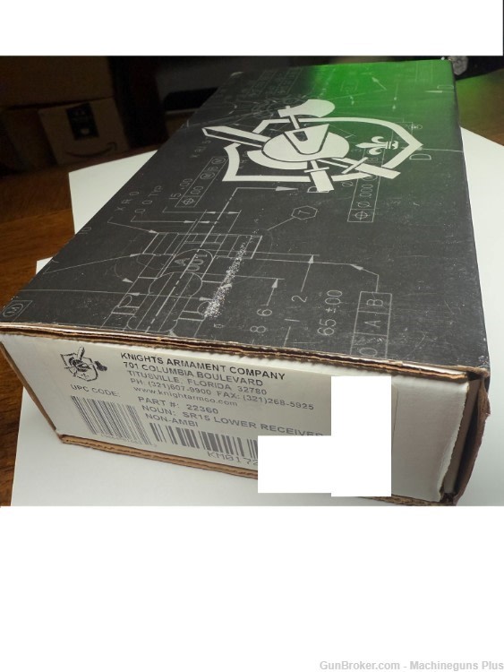Knights Armament SR15 SR-15 stripped lower Stoner Rifle NO BLEM 22360-img-6