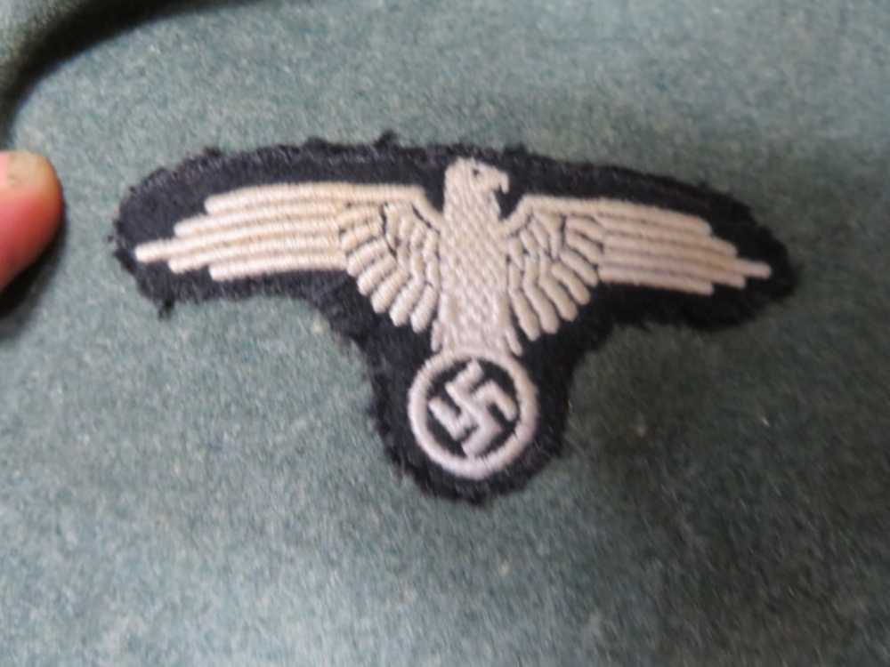 WWII GERMAN M36 GREATCOAT W/ WAFFEN SS SHOULDER BOARDS & SLEEVE EAGLE-img-8
