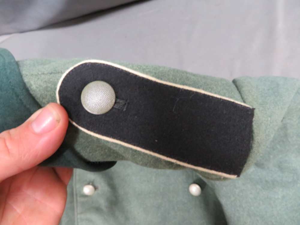 WWII GERMAN M36 GREATCOAT W/ WAFFEN SS SHOULDER BOARDS & SLEEVE EAGLE-img-6
