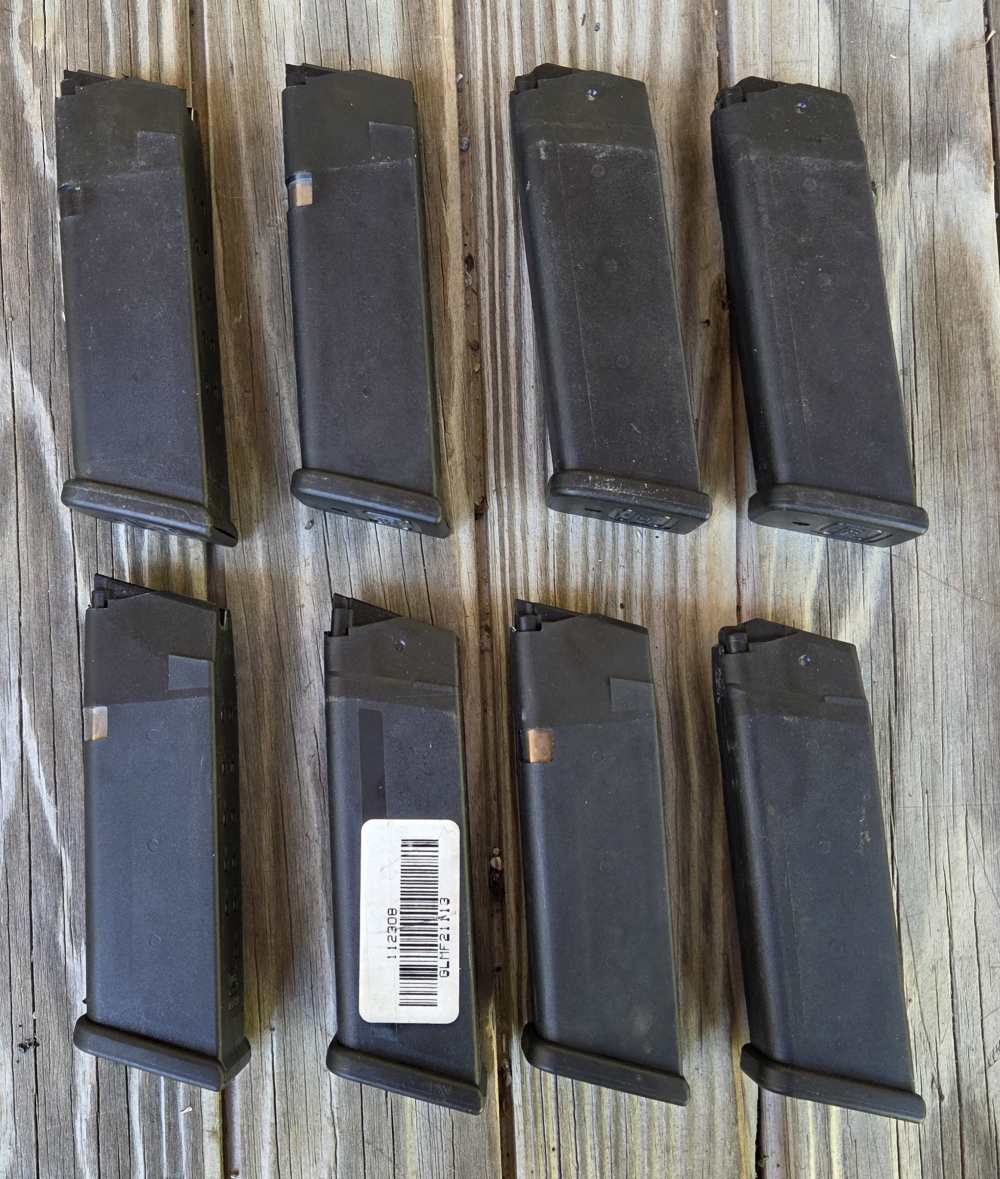 Lot Of 8 Glock 21/41 Factory OEM 13RD Magazines 45ACP-img-1