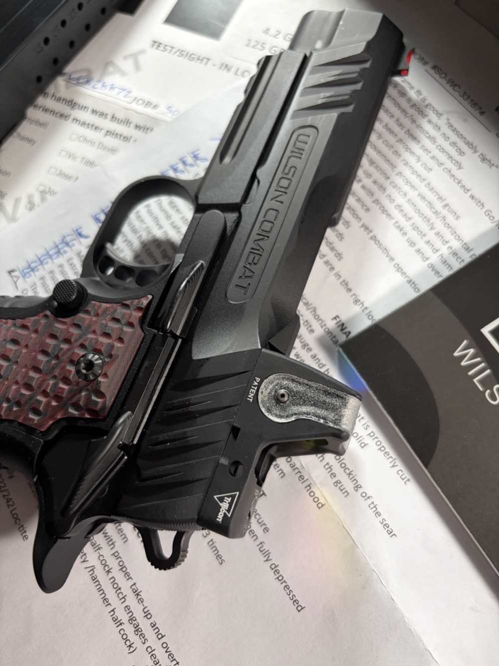 NIB, WILSON COMBAT, eXperior Elite, Commander, Lightrail, 9mm, with RMR -img-1