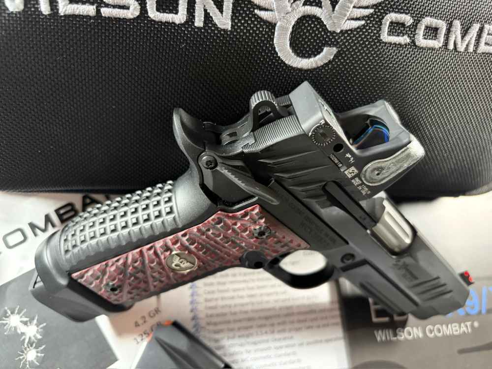 NIB, WILSON COMBAT, eXperior Elite, Commander, Lightrail, 9mm, with RMR -img-5