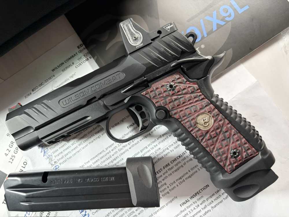 NIB, WILSON COMBAT, eXperior Elite, Commander, Lightrail, 9mm, with RMR -img-3